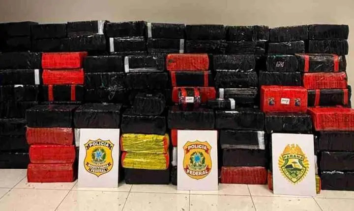 Quase 4 toneladas de maconha são apreendidas em caminhão