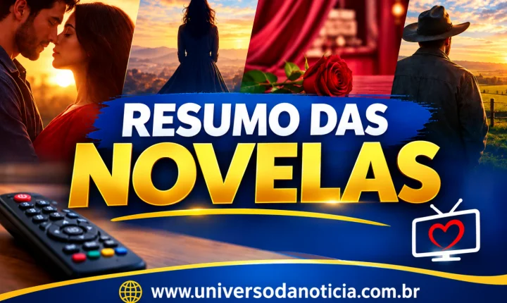 RESUMO DAS NOVELAS - QUINTA-FEIRA 24 DE SETEMBRO DE 2026