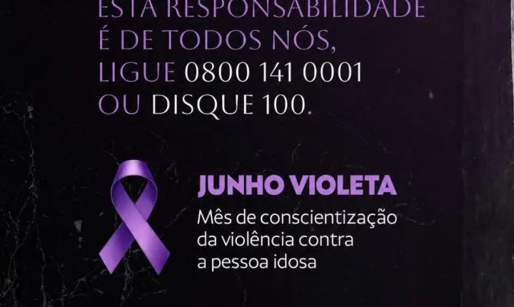 Santa Helena adere ao Junho Violeta e reforça canais de denúncia contra violência à pessoa idosa