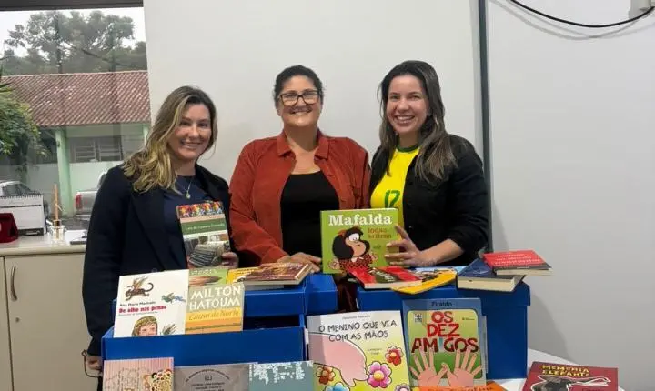 Santa Helena recebe Kit Biblioteca por meio do Convênio Linha Ecológica 2026