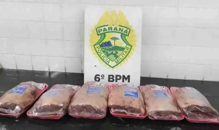 Seis peças de picanha são alvo de furto em mercado