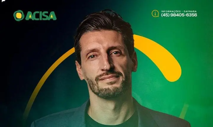 Semana do Associativismo da Acisa tem palestra com ex-jogador da seleção brasileira de vôlei