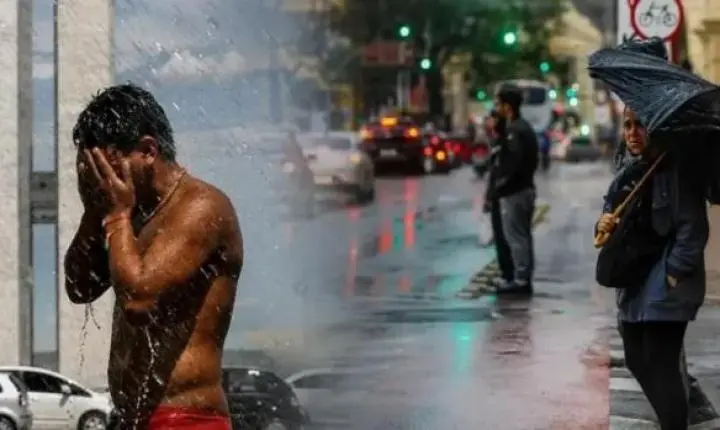 Semana terá onda de calor, tempestades e chuvas excessivas