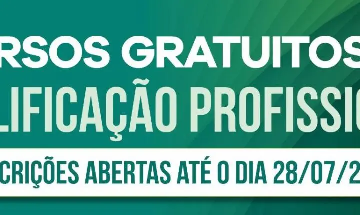 Termina na terça-feira (28), o prazo de inscrição para cursos gratuitos de qualificação profissional em Santa Helena